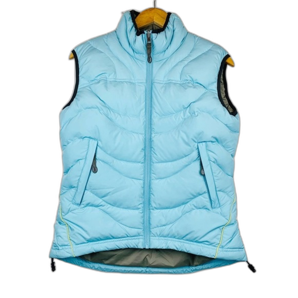 REI Zip-In Womens Goose Down Puffer Quilted Tech Vest Size XS